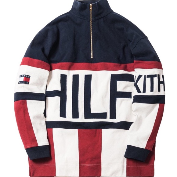 Tommy Hilfiger Other - SOLD ❤️ Kith x Tommy Hilfiger ZIP Up Sweater